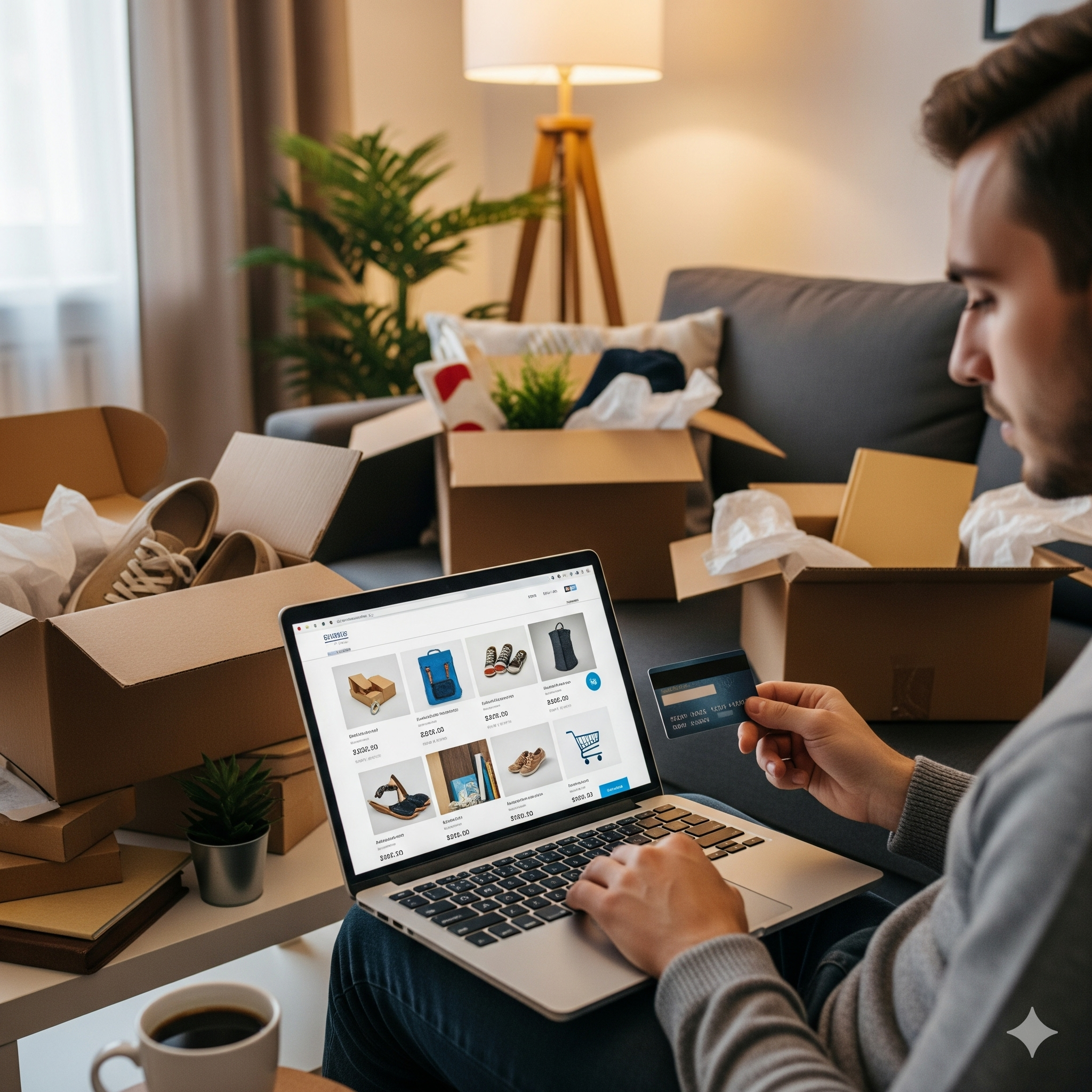 hacer compras en linea