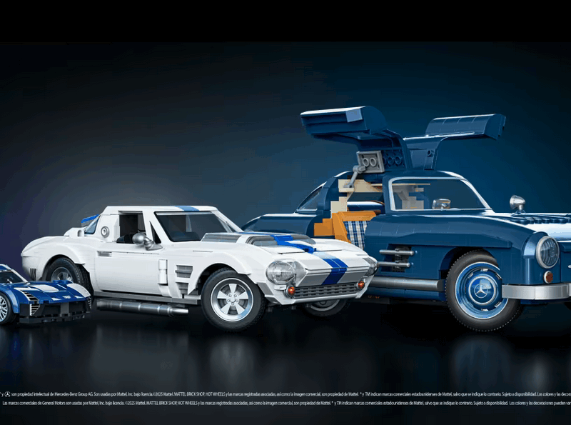 Hot Wheels Brick Shop