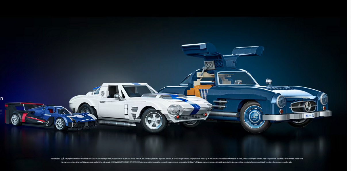 Hot Wheels Brick Shop