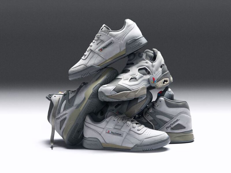 tenis reebok y sony playstation 1